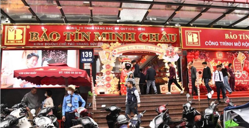 Bảo Tín Minh Châu sẵn sàng nguồn cung vàng trước vía Thần Tài 2026  