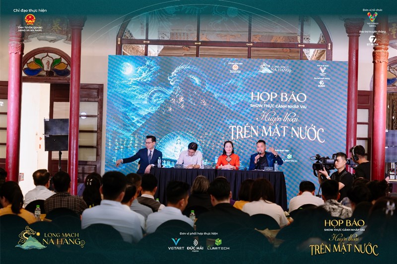 Đánh thức huyền thoại Nà Hang bằng nghệ thuật thực cảnh trên mặt nước