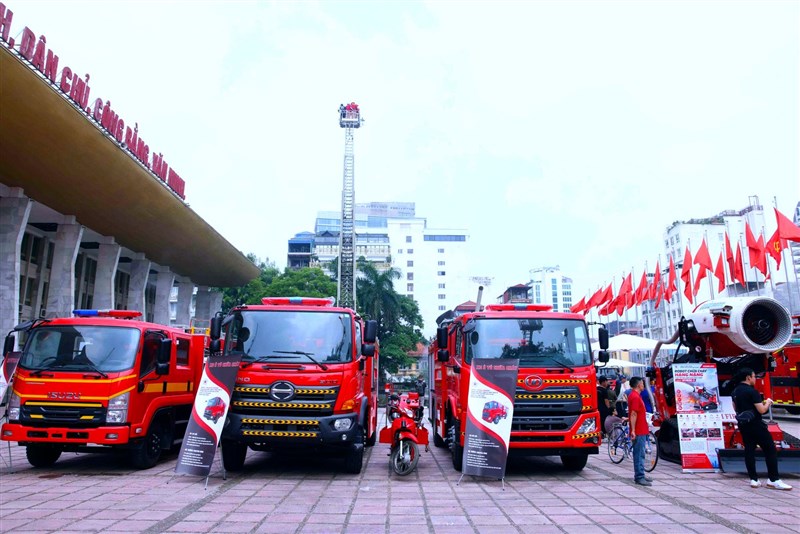 480 thương hiệu góp mặt tại triển lãm quốc tế về kỹ thuật, phương tiện phòng cháy chữa cháy và cứu nạn cứu hộ năm 2026