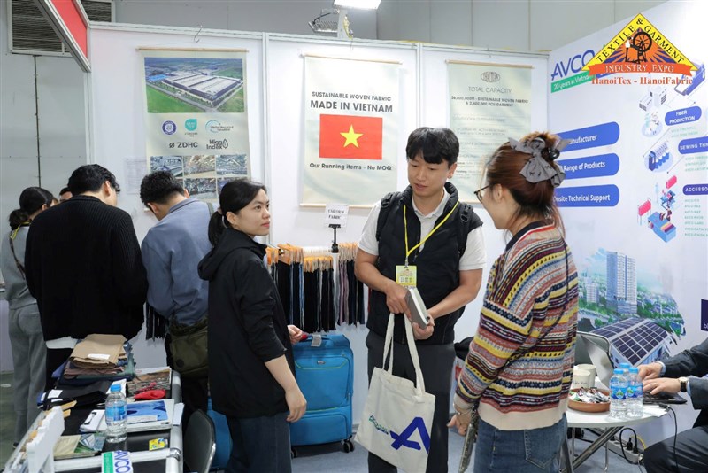 Ngành dệt may đón xu hướng công nghệ mới tại HanoiTex – HanoiFabric 2026